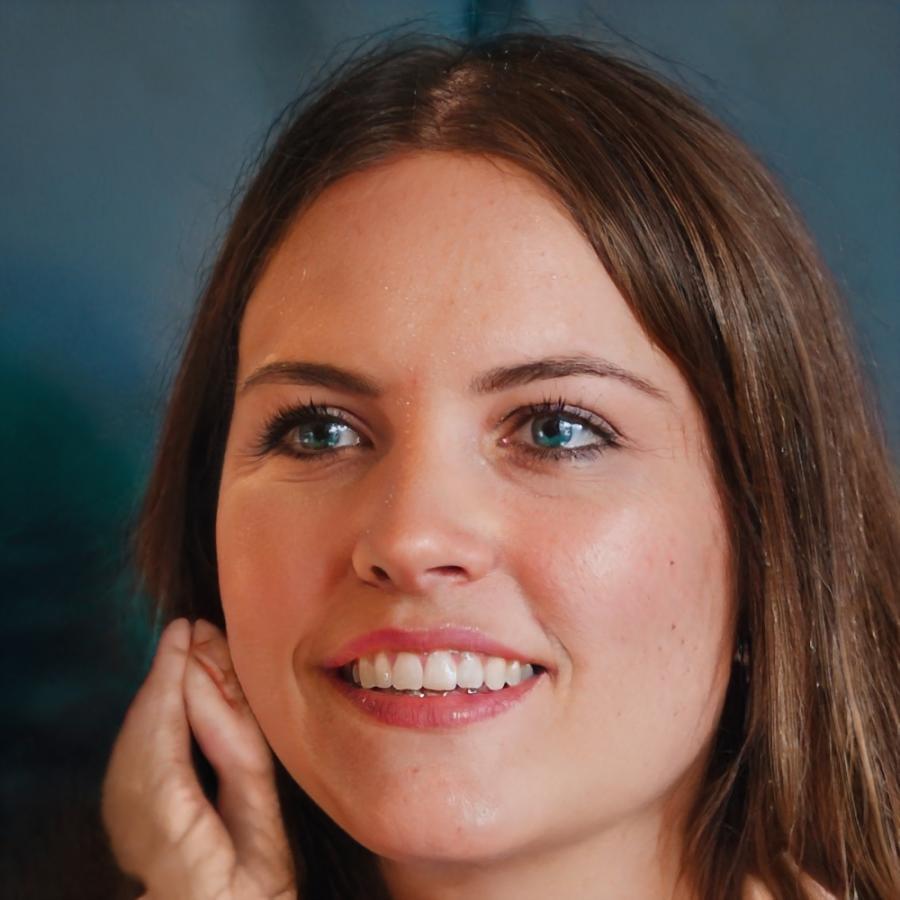 Marlena Küstner bei der Finanzplanung